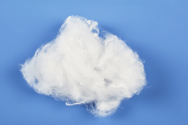 GRS-certified recycled polyester staple fiber